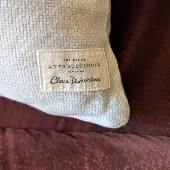 Anthropologie Claire Desjardins Kaleidoscope Pillow 19" x 13.5" - Picture 6 of 6